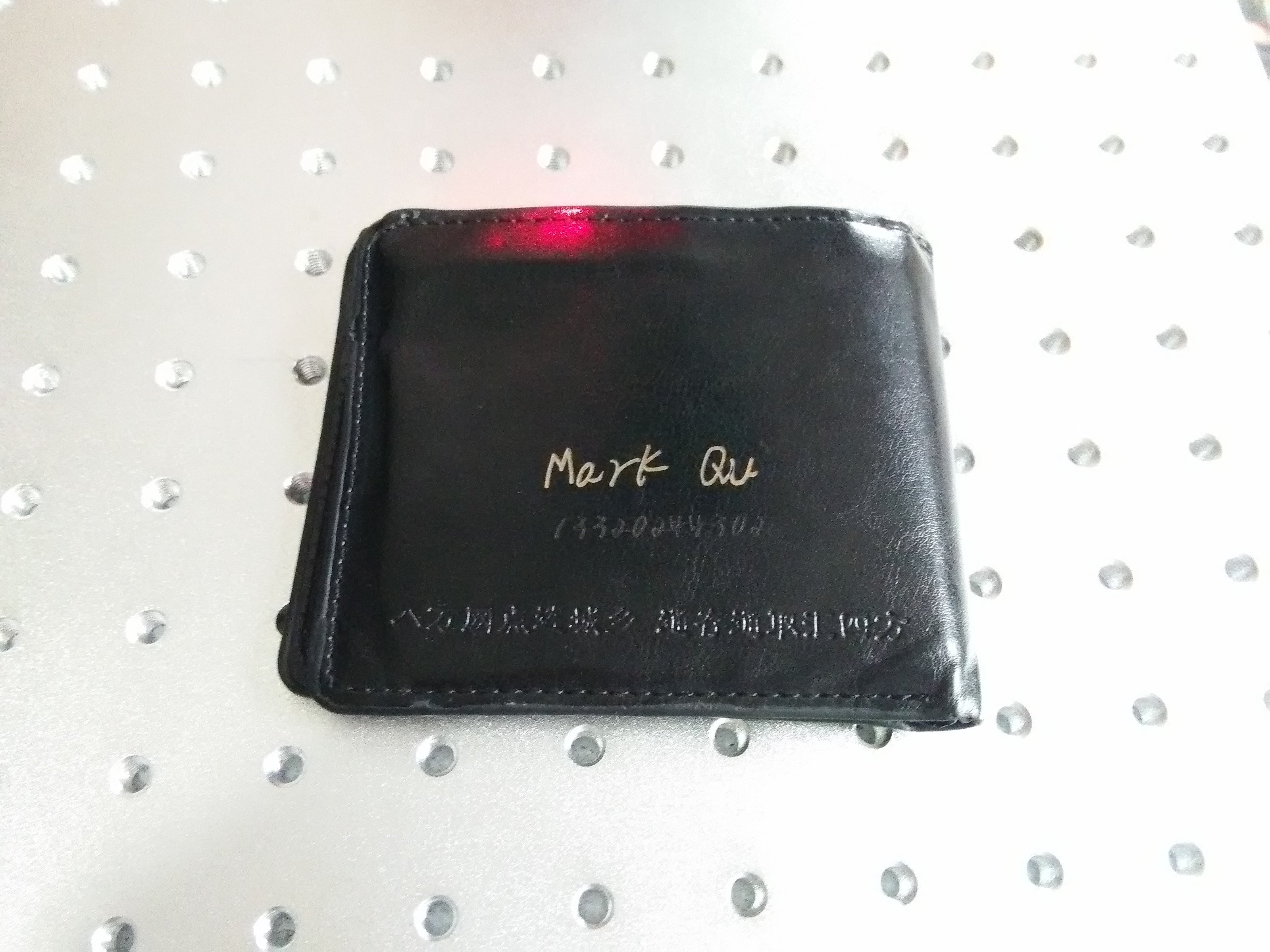 皮革二氧化碳激光打標機 皮革二氧化碳激光打標機